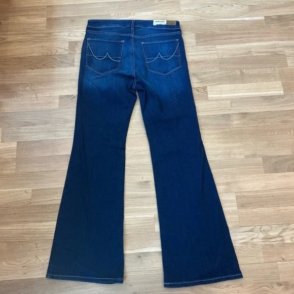 Arait Ladies Ultra Stretch Perfect Rise Katie Flare Jeans 31R - Picture 7 of 16
